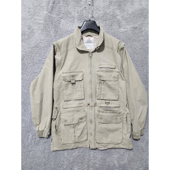 Outback Trailblazer Jacket Hunting Kosair Gun Club Patch Size Medium - Picture 1 of 8